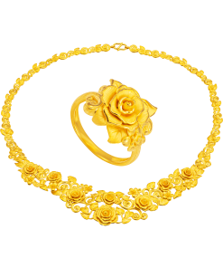 Bộ trang sức cưới Vàng 24K 00035-00339