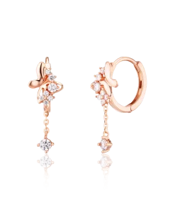 STARLIGHT Bông tai Vàng 14K đá CZ