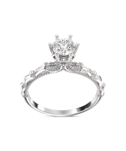 Beyond Nhẫn cầu hôn Vàng 14K đá Moissanite