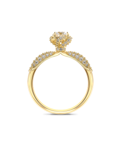 Promis Nhẫn cầu hôn Vàng 14K đá CZ